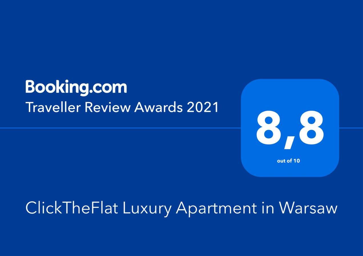 Clicktheflat Luxury Apartment In Варшава Экстерьер фото