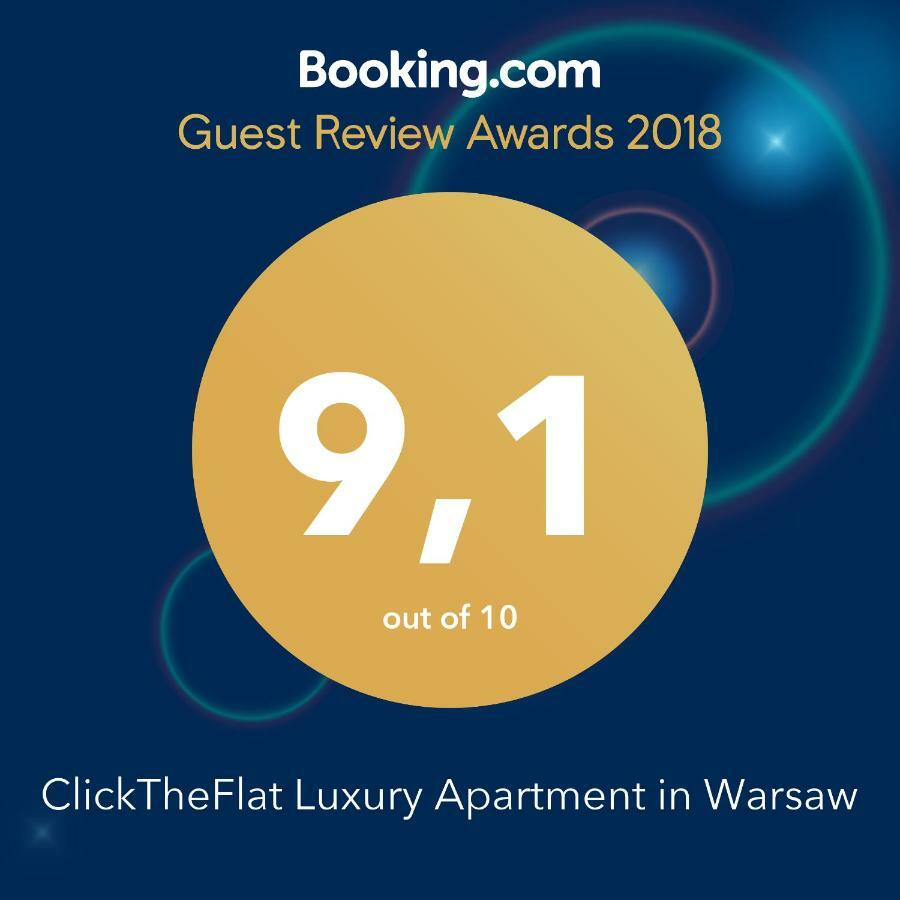 Clicktheflat Luxury Apartment In Варшава Экстерьер фото